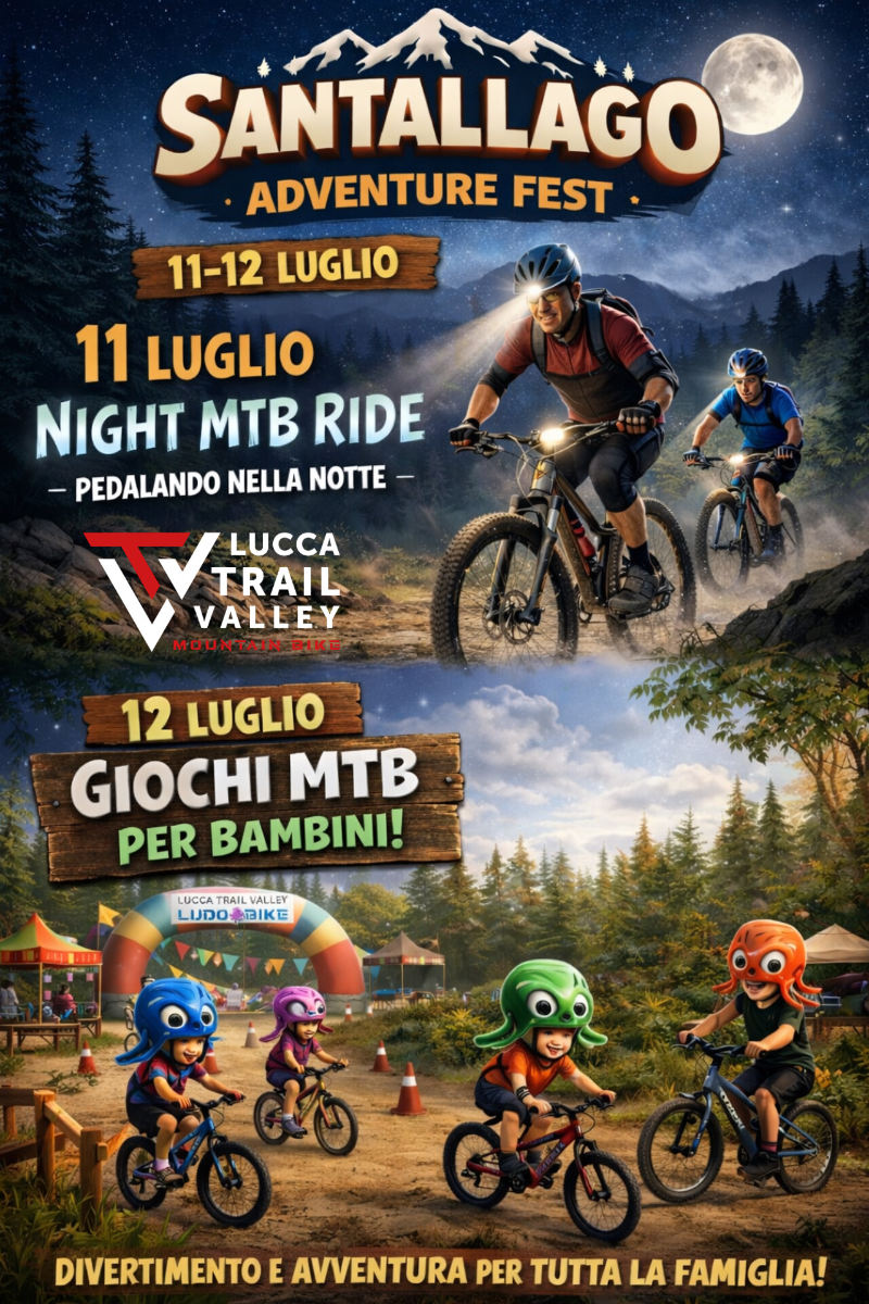 Night MTB Ride e giochi per i bambini